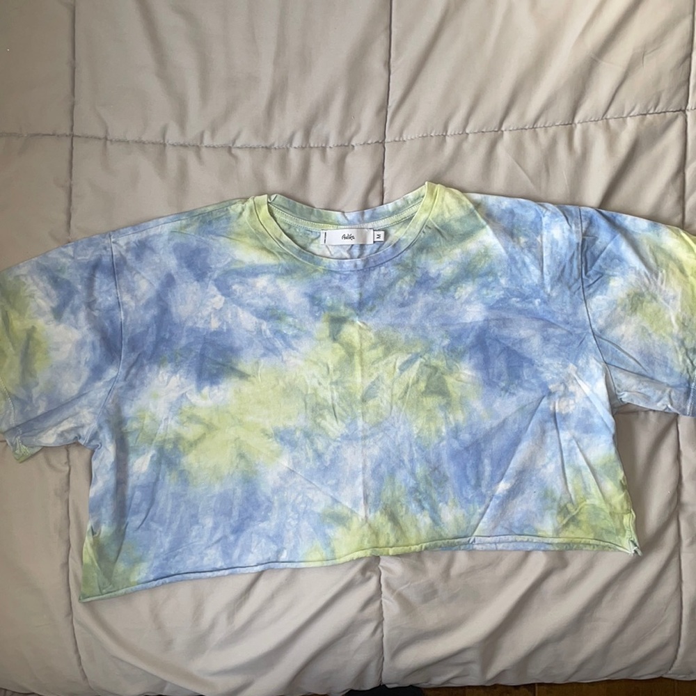 Adika tie dye crop top